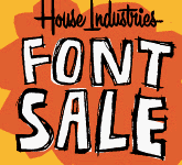 House Industries Font Sale